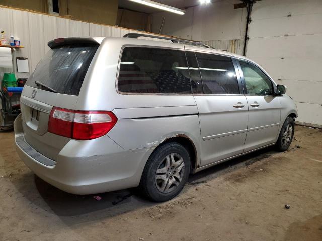 5FNRL386X6B415720 - 2006 HONDA ODYSSEY EXL SILVER photo 3