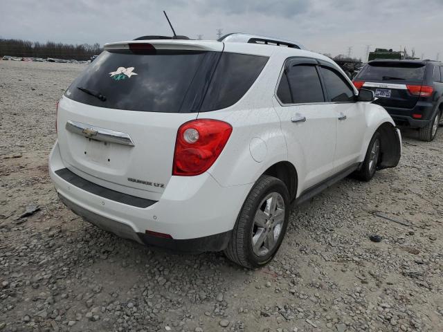 1GNALDEK8FZ111985 - 2015 CHEVROLET EQUINOX LTZ WHITE photo 3