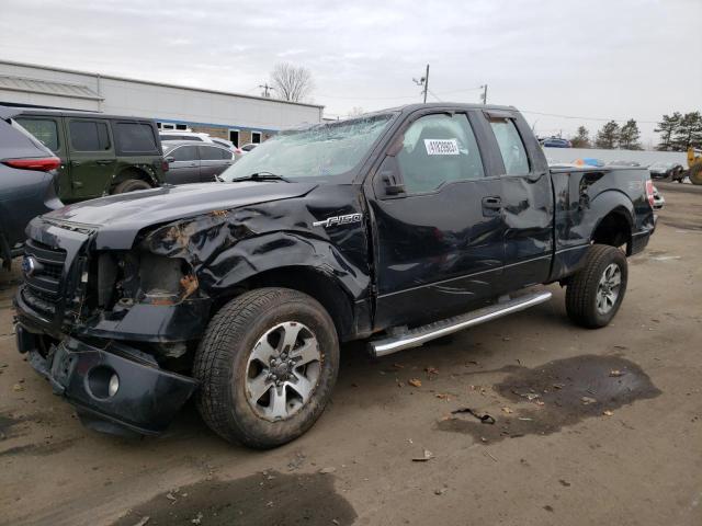 1FTFX1EF1EFC80895 - 2014 FORD F150 SUPER CAB BLACK photo 1