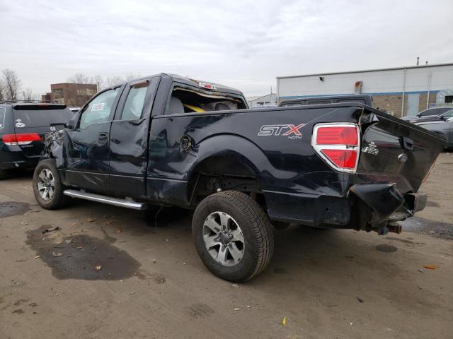 1FTFX1EF1EFC80895 - 2014 FORD F150 SUPER CAB BLACK photo 2