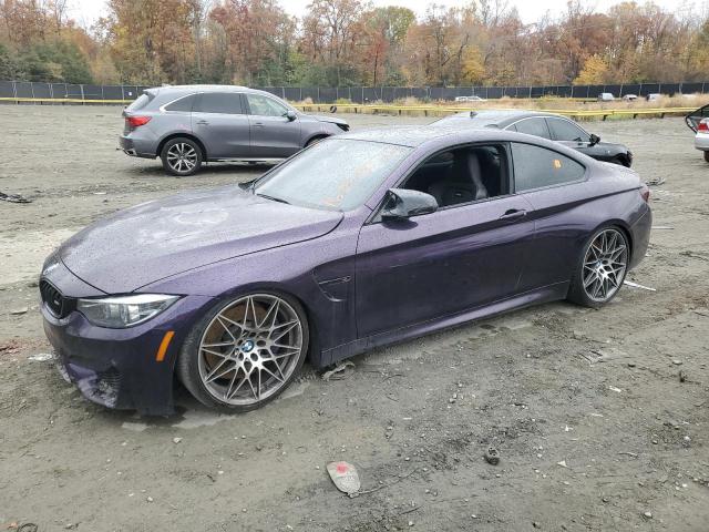 WBS4Y9C55KAG66964 - 2019 BMW M4 PURPLE photo 1