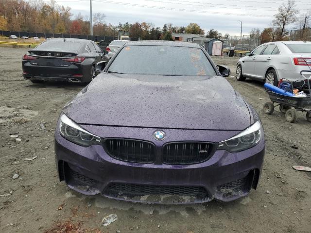 WBS4Y9C55KAG66964 - 2019 BMW M4 PURPLE photo 5