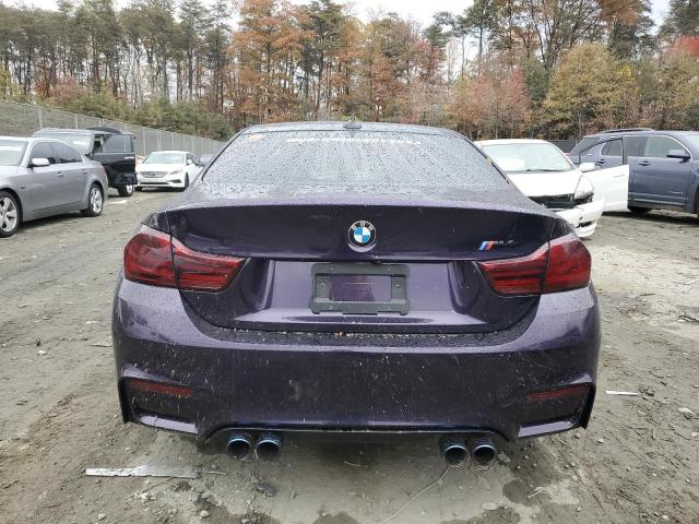 WBS4Y9C55KAG66964 - 2019 BMW M4 PURPLE photo 6