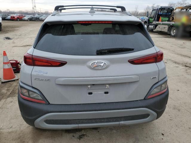 KM8K6CAB9PU997006 - 2023 HYUNDAI KONA SEL SILVER photo 6