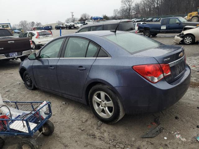 1G1PC5SB5E7161078 - 2014 CHEVROLET CRUZE LT BLUE photo 2