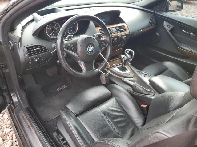 WBAEB5C52AC224601 - 2010 BMW 650 I BLACK photo 8