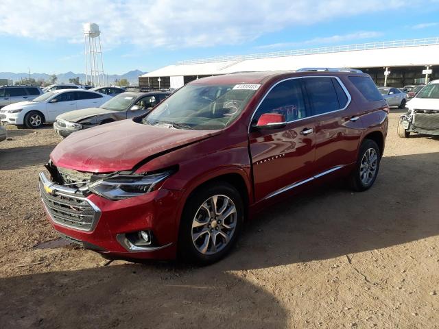 1GNERKKW2KJ317226 - 2019 CHEVROLET TRAVERSE PREMIER BURGUNDY photo 1