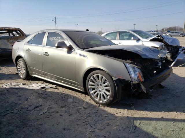 1G6DS5EV1A0110363 - 2010 CADILLAC CTS PREMIUM COLLECTION GRAY photo 4