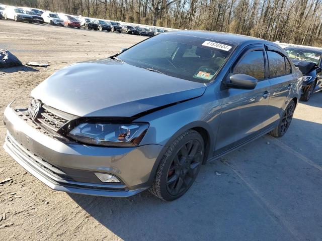 3VW2B7AJ4HM205345 - 2017 VOLKSWAGEN JETTA S GRAY photo 1