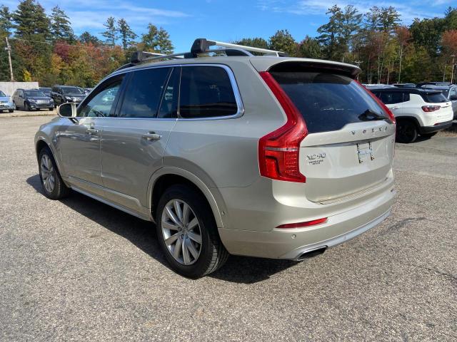 YV4A22PK8G1081302 - 2016 VOLVO XC90 T6 GOLD photo 3