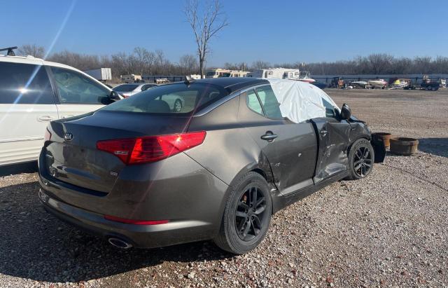 5XXGM4A72DG133420 - 2013 KIA OPTIMA LX GRAY photo 4