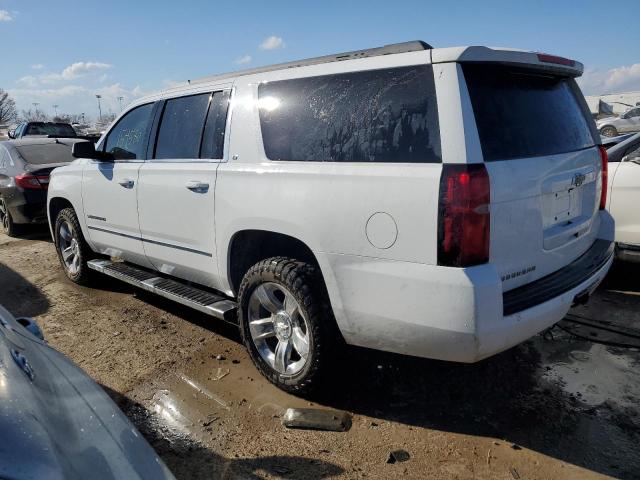 1GNSKHKC2HR142275 - 2017 CHEVROLET SUBURBAN K1500 LT WHITE photo 2