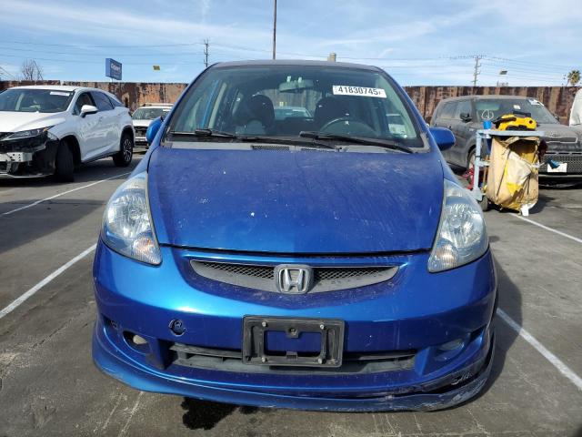 JHMGD386X7S013915 - 2007 HONDA FIT S 蓝色 照片 5