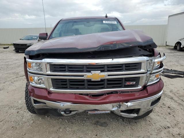 3GCPCREC5FG400492 - 2015 CHEVROLET SILVERADO C1500 LT BURGUNDY photo 5