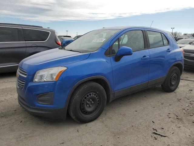 KL7CJKSB7GB750558 - 2016 CHEVROLET TRAX LS BLUE photo 1