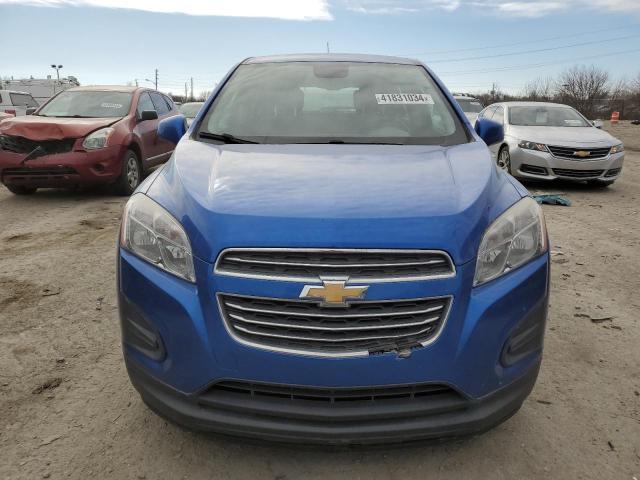 KL7CJKSB7GB750558 - 2016 CHEVROLET TRAX LS BLUE photo 5