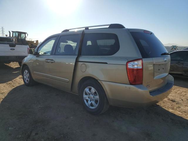 KNDMB233266035948 - 2006 KIA SEDONA EX TAN photo 2