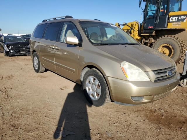 KNDMB233266035948 - 2006 KIA SEDONA EX TAN photo 4