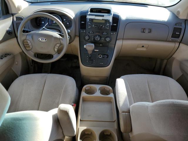 KNDMB233266035948 - 2006 KIA SEDONA EX TAN photo 8