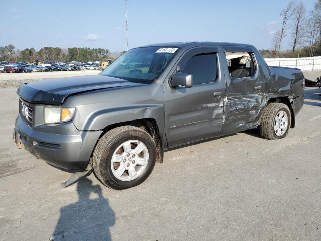 2HJYK16527H533944 - 2007 HONDA RIDGELINE RTL GRAY photo 1