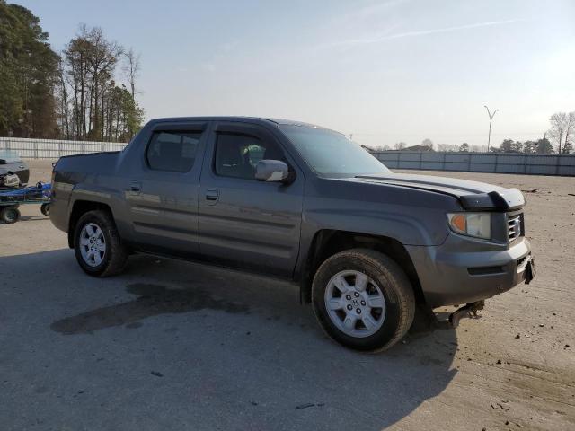 2HJYK16527H533944 - 2007 HONDA RIDGELINE RTL GRAY photo 4