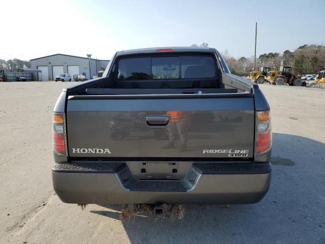 2HJYK16527H533944 - 2007 HONDA RIDGELINE RTL GRAY photo 6