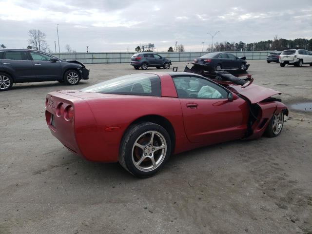 1G1YY22G715126371 - 2001 CHEVROLET CORVETTE BURGUNDY photo 3