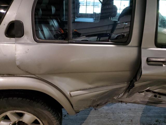 JN8DR07Y31W508243 - 2001 NISSAN PATHFINDER LE ვერცხლისფერი ფოტო 10