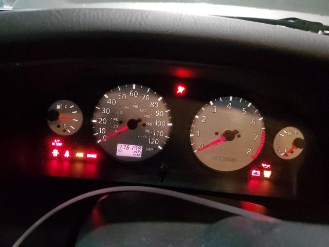 JN8DR07Y31W508243 - 2001 NISSAN PATHFINDER LE ვერცხლისფერი ფოტო 9