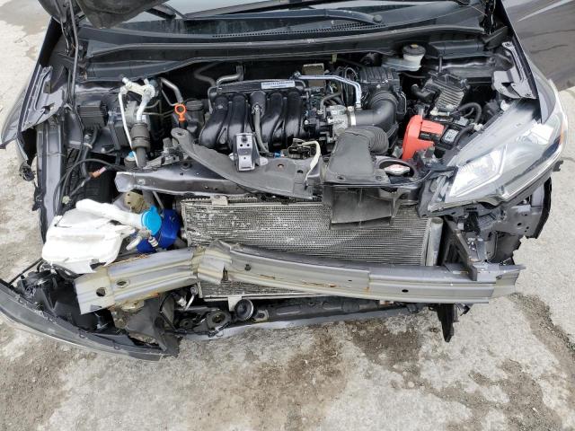 3HGGK5H46KM744619 - 2019 HONDA FIT LX GRAY photo 11