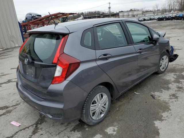 3HGGK5H46KM744619 - 2019 HONDA FIT LX GRAY photo 3