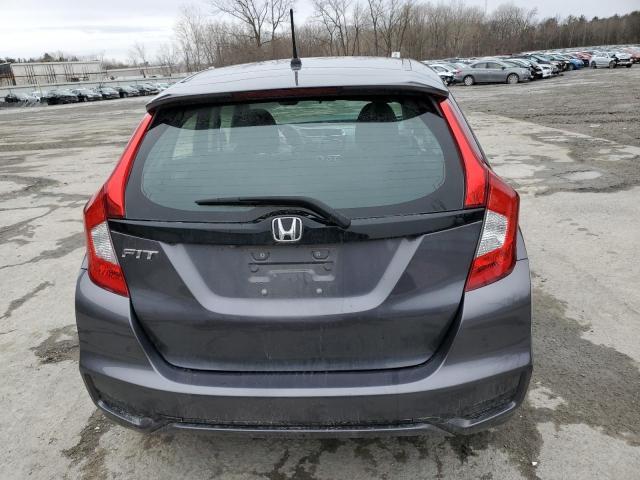 3HGGK5H46KM744619 - 2019 HONDA FIT LX GRAY photo 6