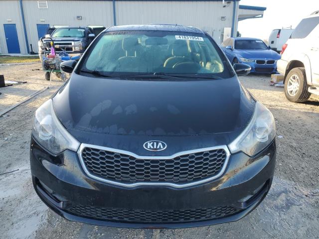 KNAFX4A87F5322208 - 2015 KIA FORTE EX BLACK photo 5