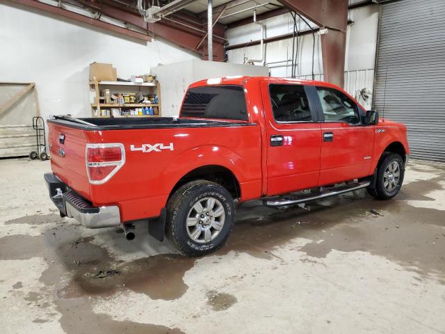 1FTFW1ET0BFA59048 - 2011 FORD F150 SUPER RED photo 3