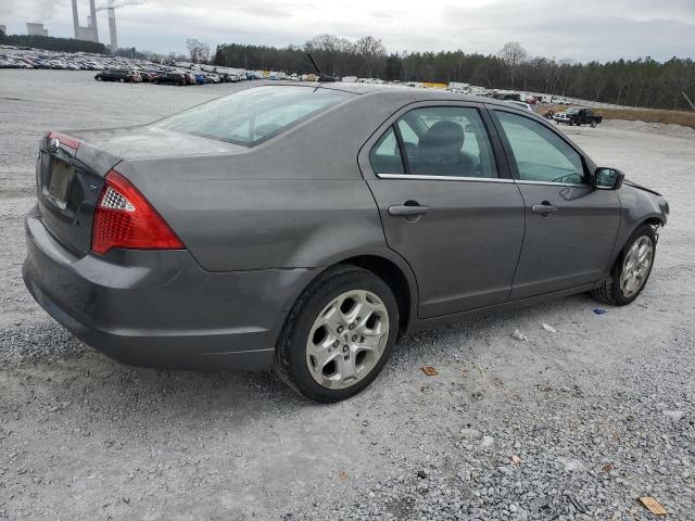 3FAHP0HA1BR292827 - 2011 FORD FUSION SE GRAY photo 3