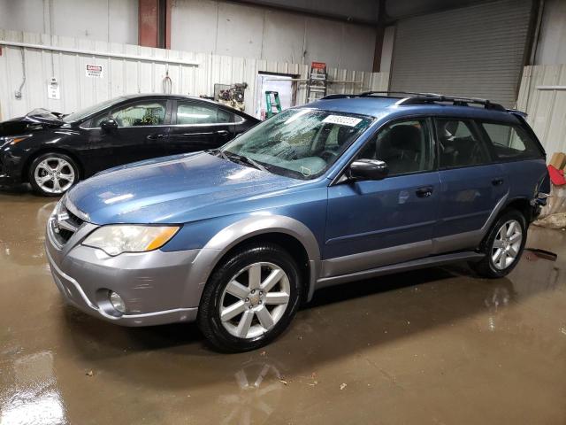 4S4BP61C997335015 - 2009 SUBARU OUTBACK 2.5I BLUE photo 1