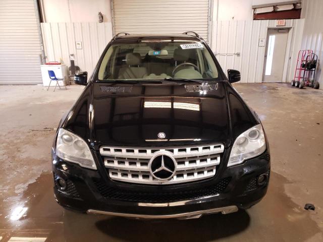 4JGBB8GB2BA735807 - 2011 MERCEDES-BENZ ML 350 4MATIC BLACK photo 5