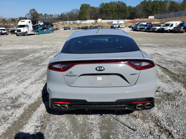 KNAE45LCXK6053315 - 2019 KIA STINGER GT1 GRAY photo 6