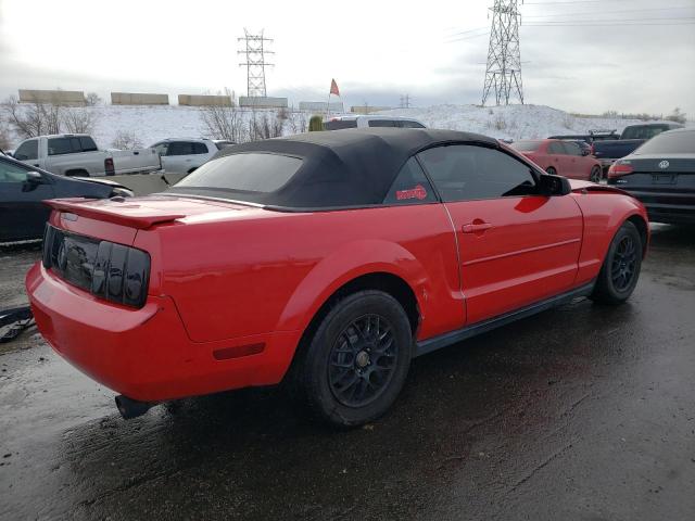 1ZVHT84N485209199 - 2008 FORD MUSTANG RED photo 3