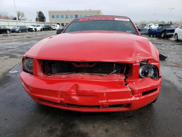 1ZVHT84N485209199 - 2008 FORD MUSTANG RED photo 5