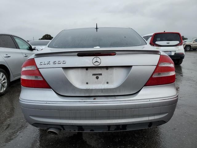 WDBTJ75J15F141750 - 2005 MERCEDES-BENZ CLK 500 SILVER photo 6