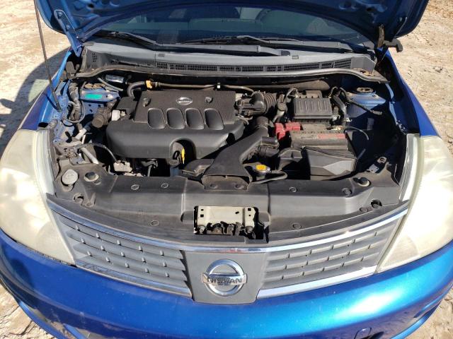 3N1BC13E78L440554 - 2008 NISSAN VERSA S BLUE photo 11