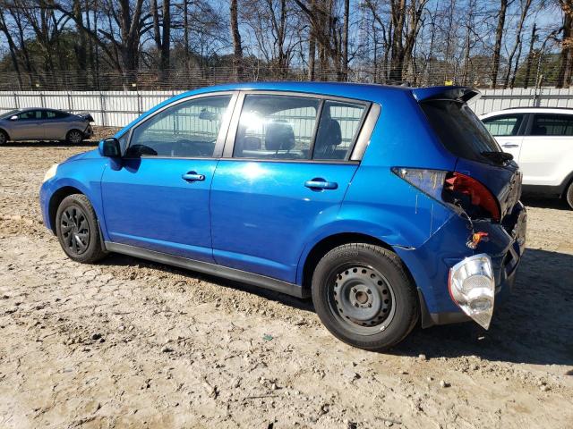 3N1BC13E78L440554 - 2008 NISSAN VERSA S BLUE photo 2