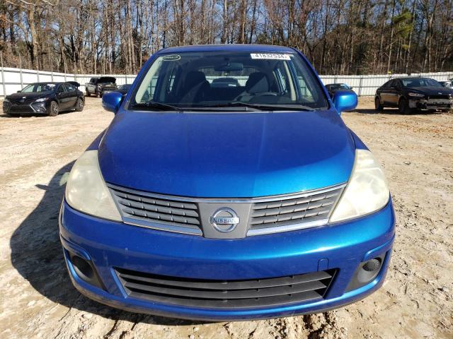 3N1BC13E78L440554 - 2008 NISSAN VERSA S BLUE photo 5