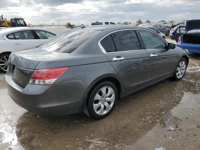 1HGCP36838A036831 - 2008 HONDA ACCORD EXL GRAY photo 3