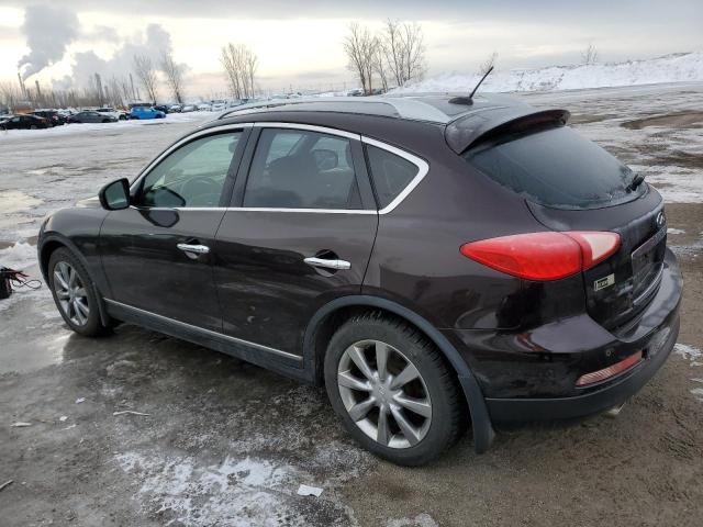 JNKAJ09F69M950280 - 2009 INFINITI EX35 BASE BROWN photo 2