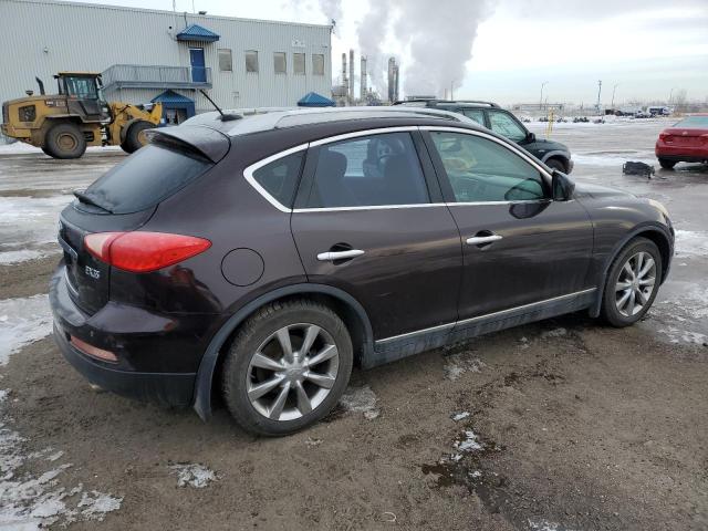 JNKAJ09F69M950280 - 2009 INFINITI EX35 BASE BROWN photo 3