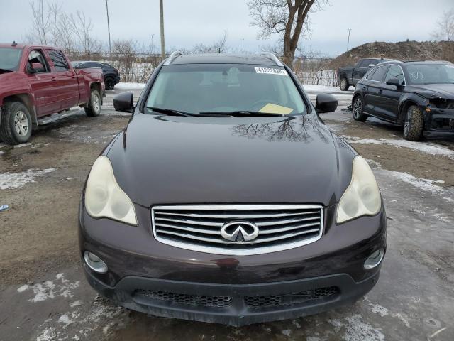 JNKAJ09F69M950280 - 2009 INFINITI EX35 BASE BROWN photo 5