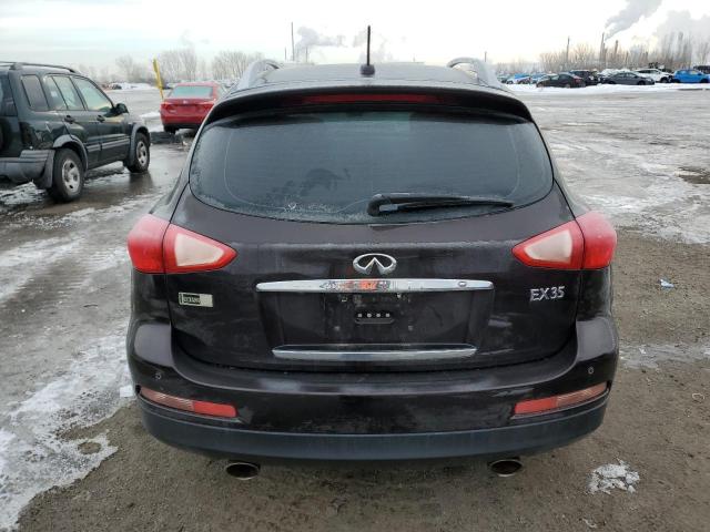 JNKAJ09F69M950280 - 2009 INFINITI EX35 BASE BROWN photo 6