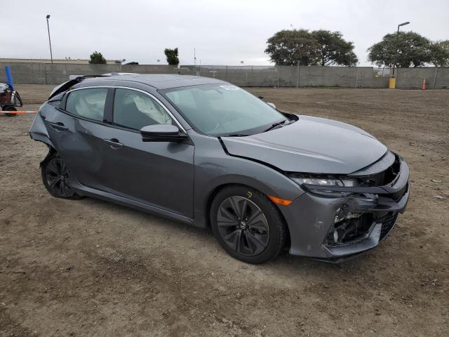 SHHFK7H51JU409848 - 2018 HONDA CIVIC EX GRAY photo 4